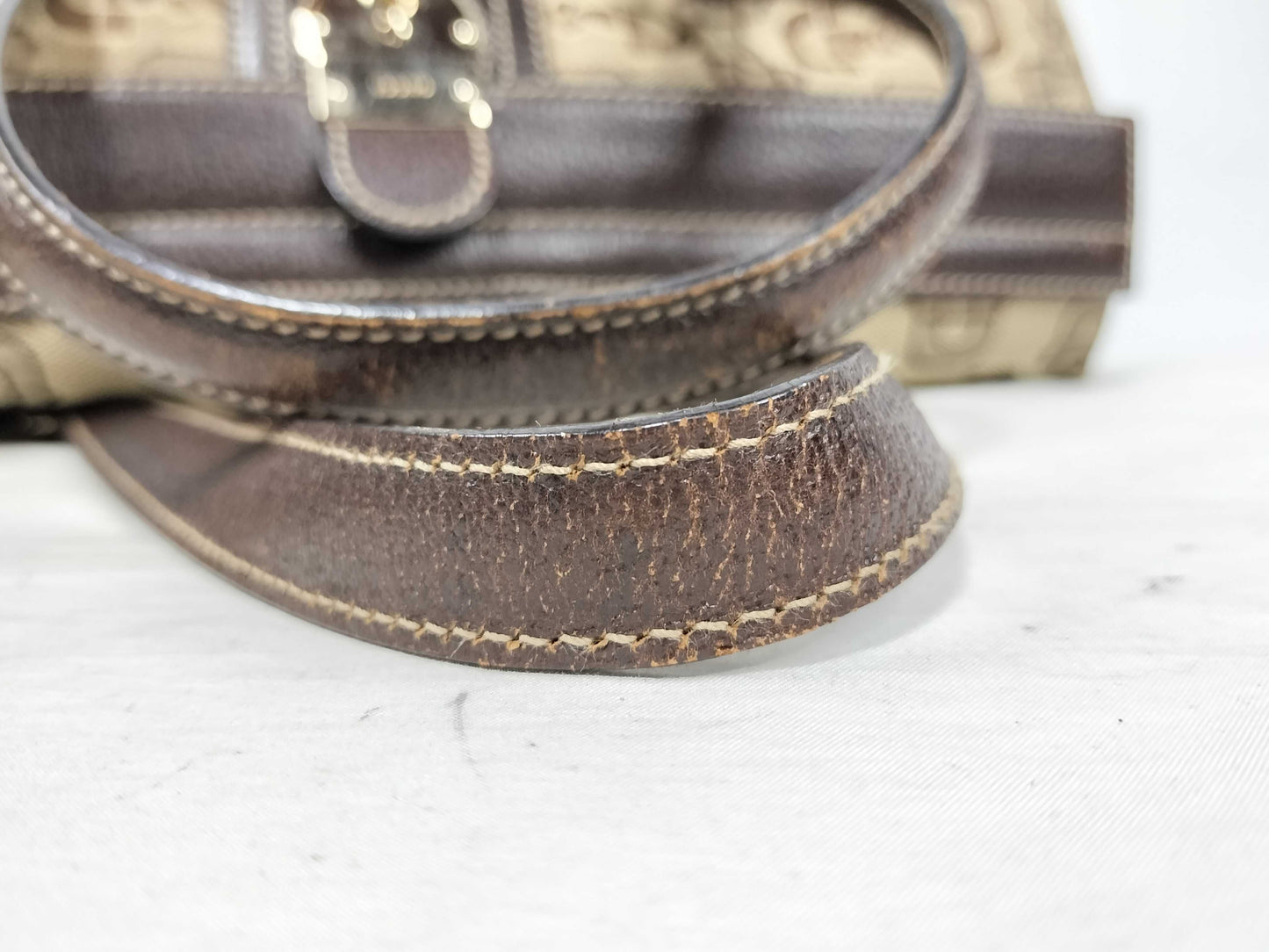 GUCCI Gucci Sherry Line Horsebit Doctor's Bag Handbag Shoulder Bag