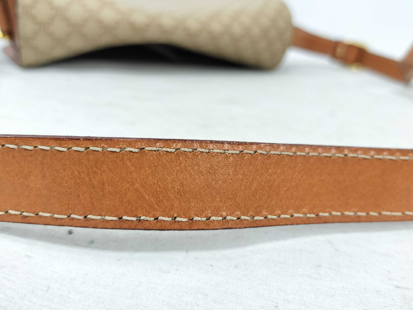 CELINE Macadam Gancini Shoulder Bag