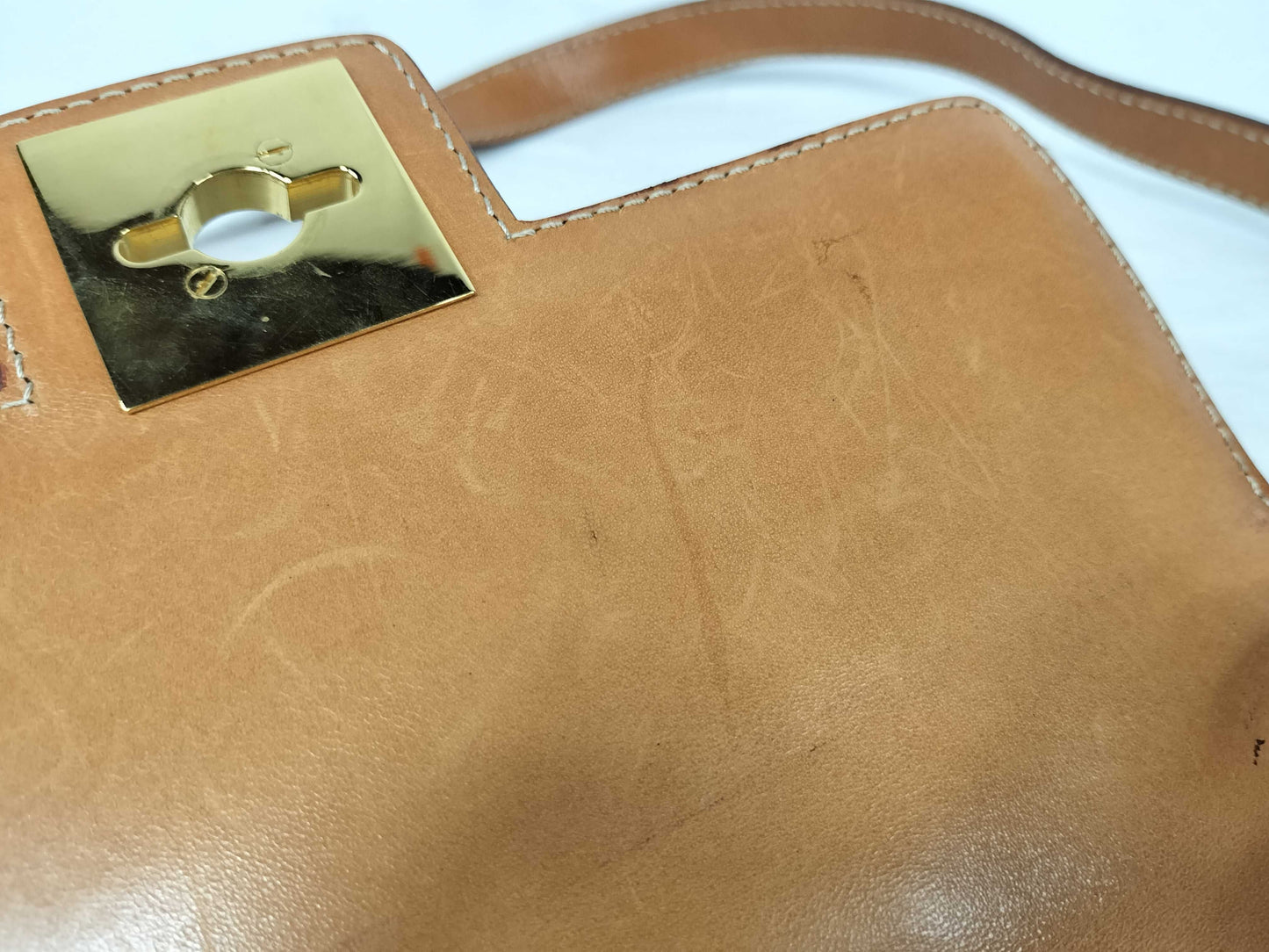 CELINE Macadam Gancini Shoulder Bag