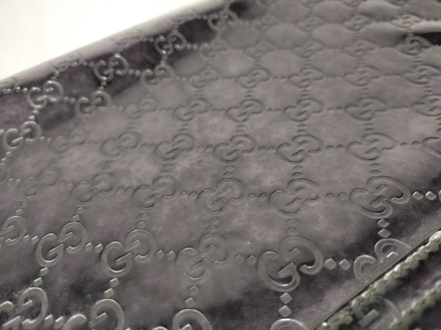 GUCCI Guccissima Amy Chain Shoulder Bag Shoulder Bag