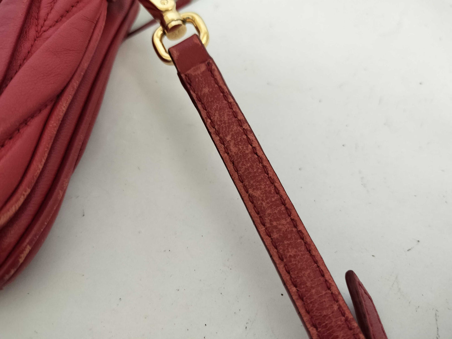 Miu Miu Matelasse Shoulder Bag