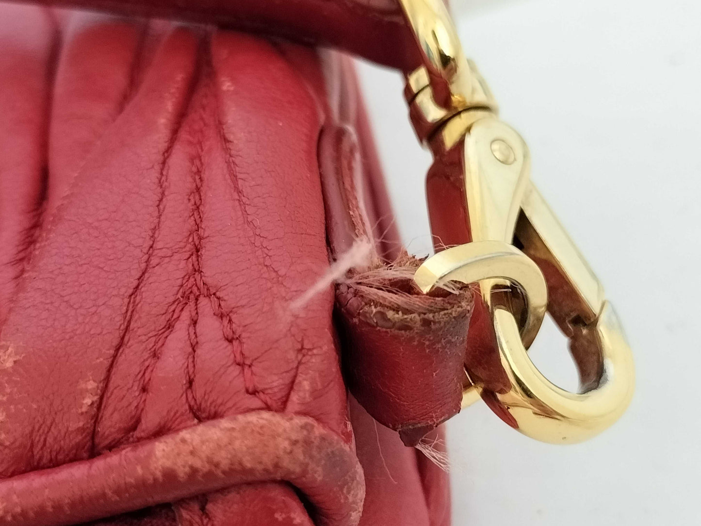 Miu Miu Matelasse Shoulder Bag