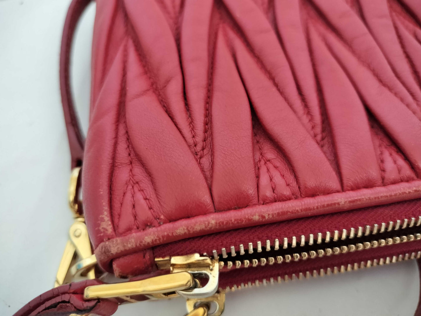 Miu Miu Matelasse Shoulder Bag