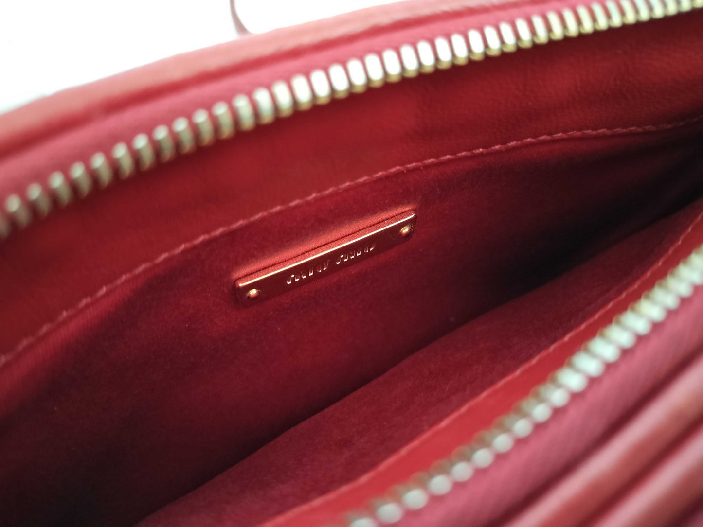 Miu Miu Matelasse Shoulder Bag