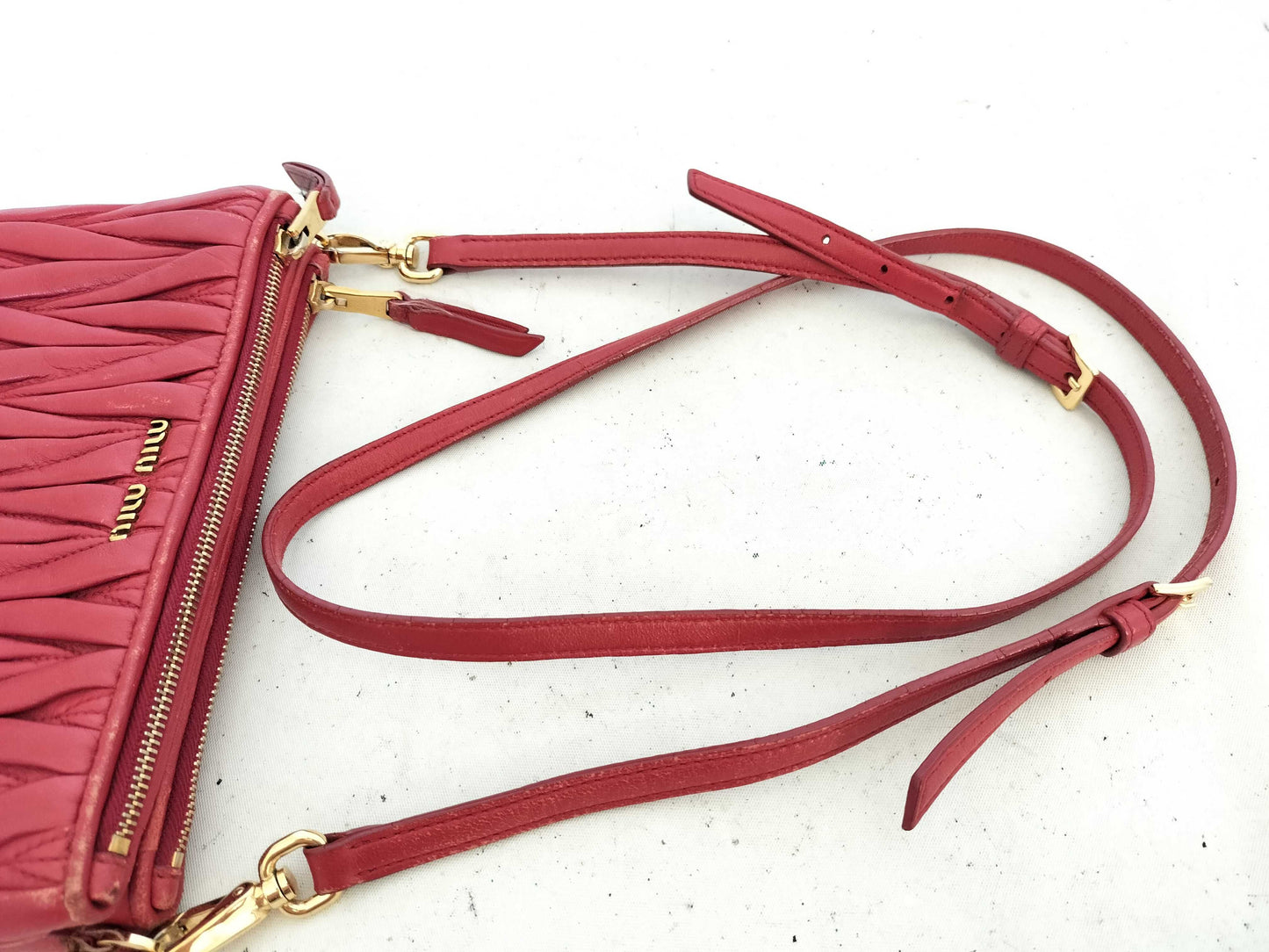 Miu Miu Matelasse Shoulder Bag