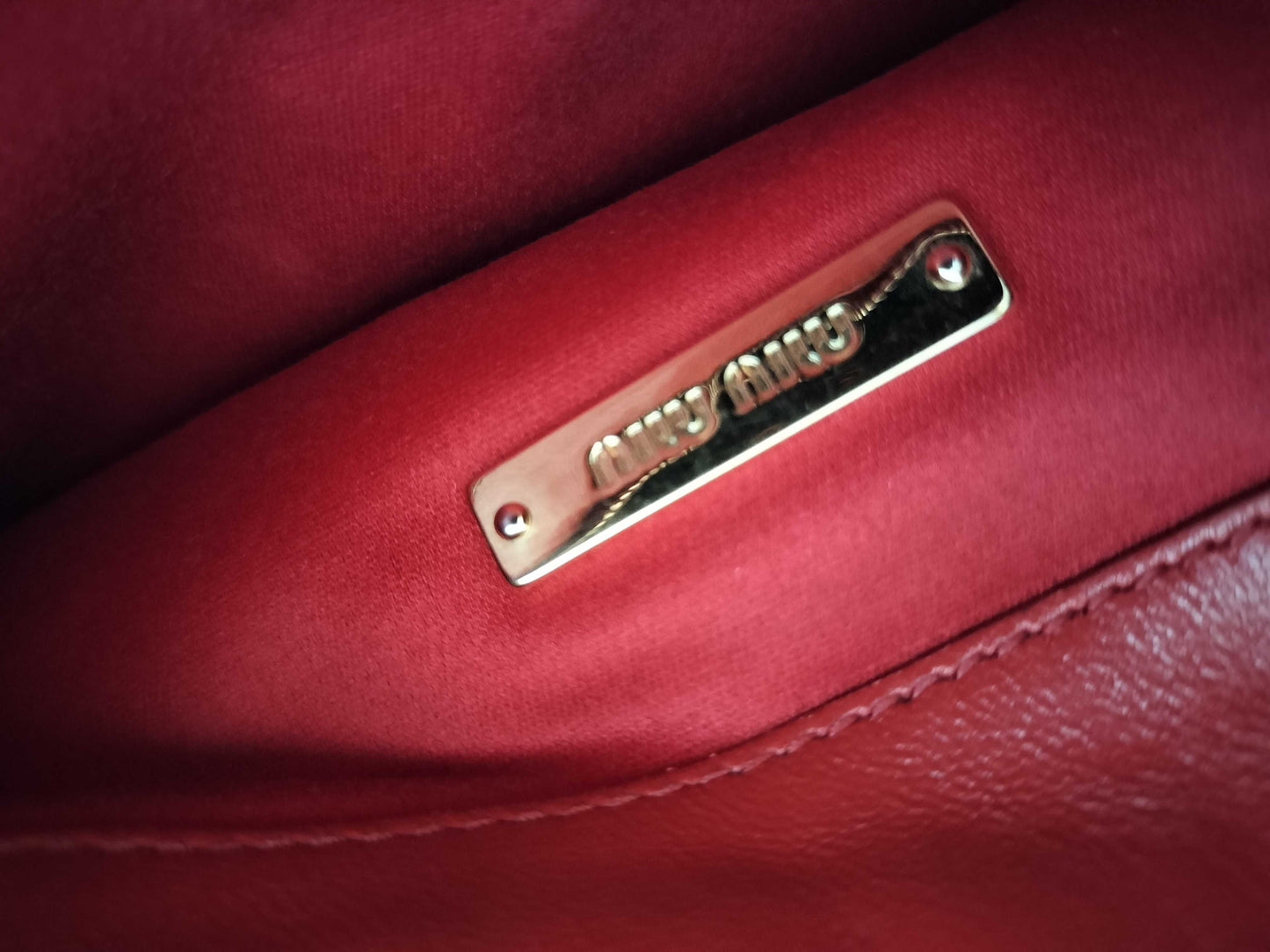 Miu Miu Matelasse Shoulder Bag