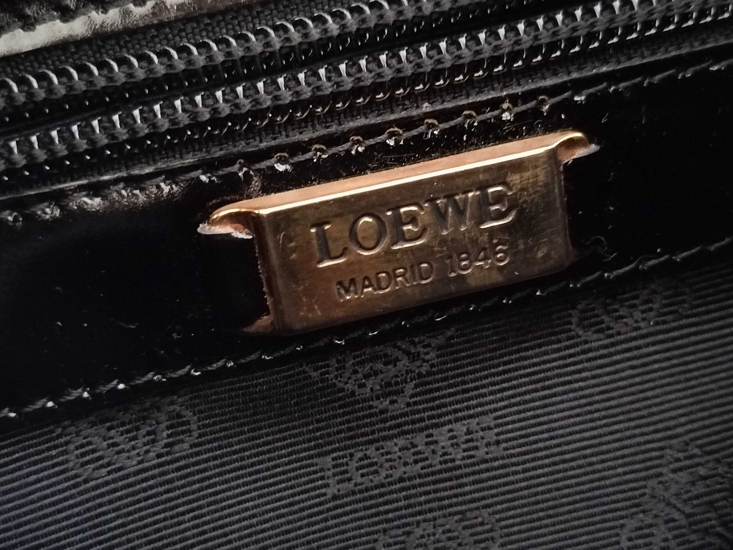 LOEWE Leopard Print Velazquez 2-way Shoulder Bag/Handbag