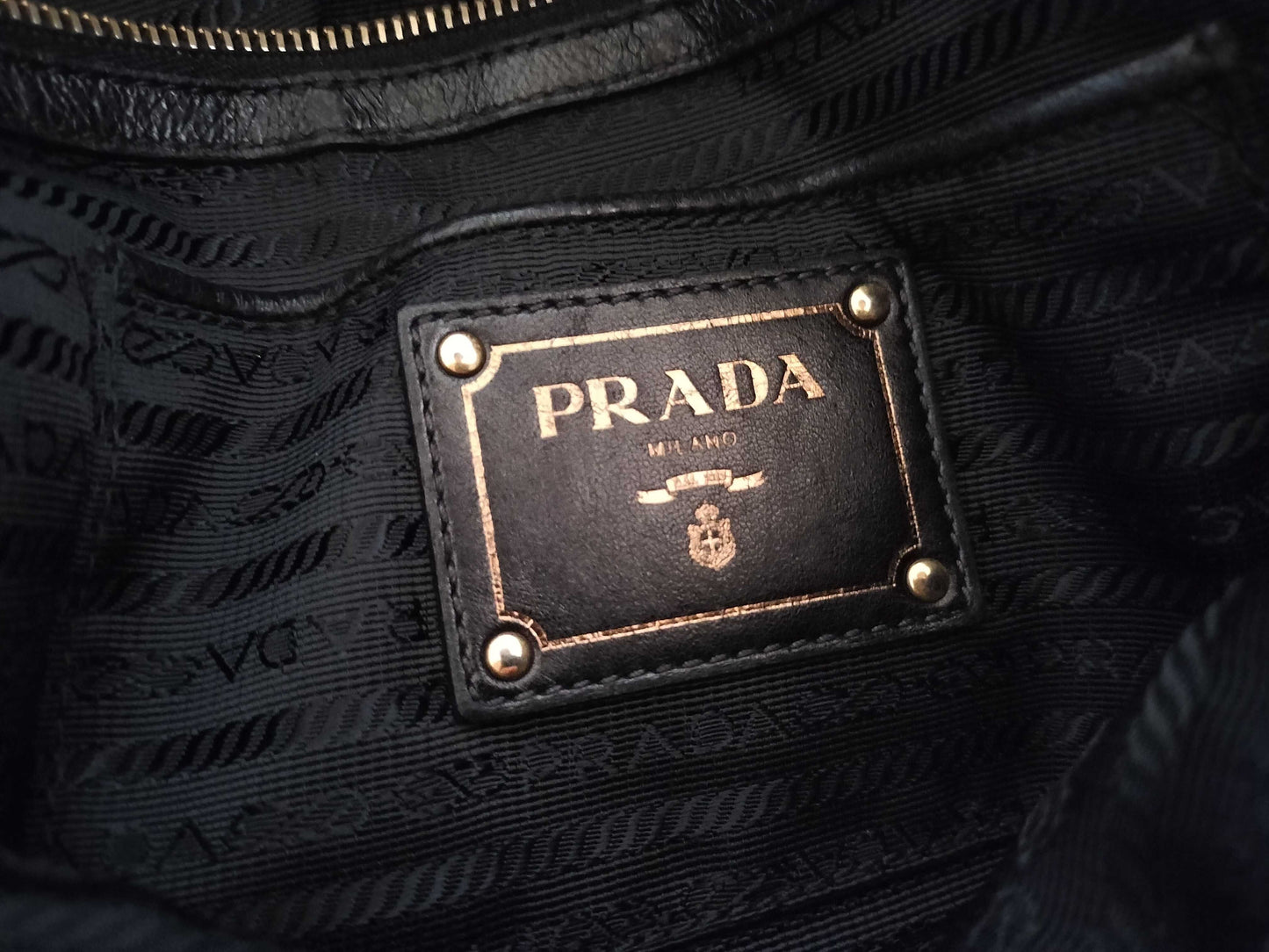 PRADA Nylon Prada Logo Jacquard One-Shoulder Bag Shoulder Bag