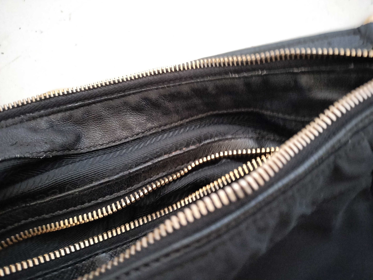 PRADA Nylon Prada Logo Jacquard One-Shoulder Bag Shoulder Bag
