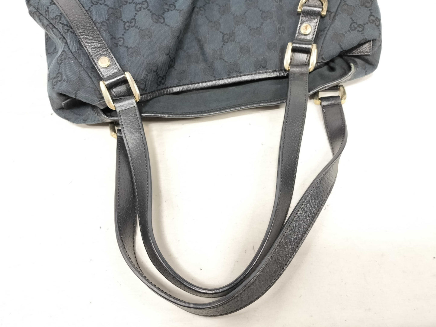 GUCCI GG Canvas Abby One-Shoulder Bag Tote Bag