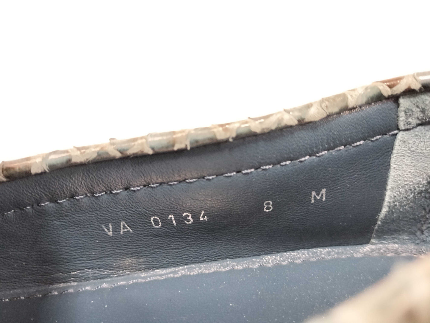 LOUIS VUITTON Louis Vuitton Python Driving Shoes Other Shoes