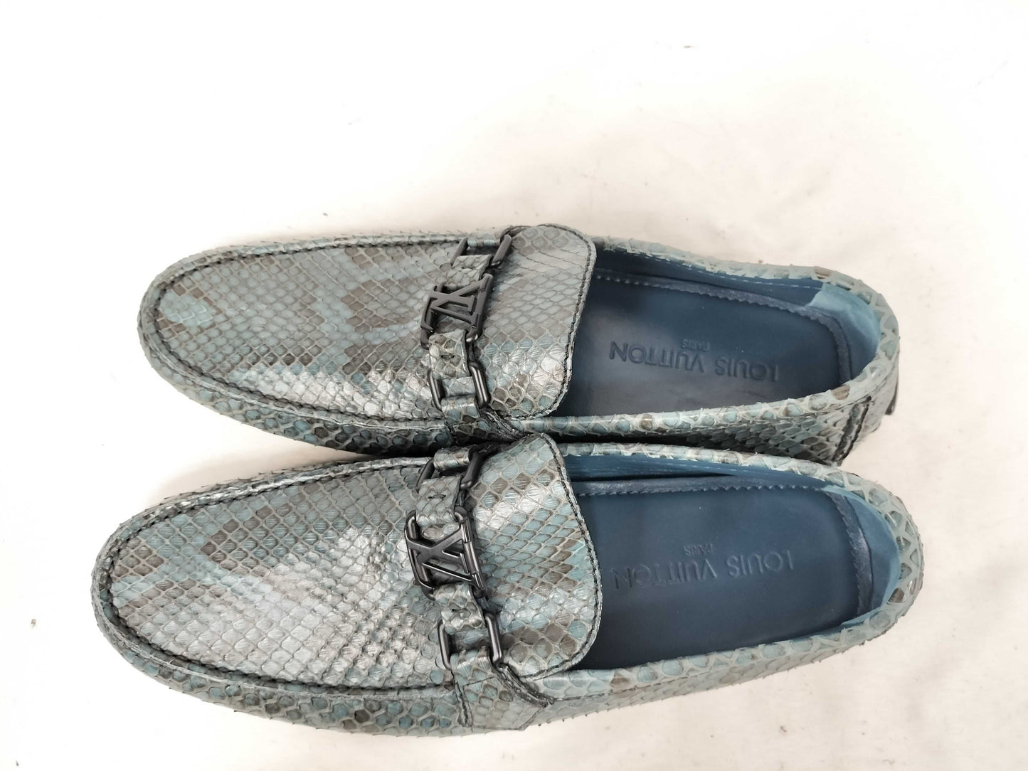 LOUIS VUITTON Louis Vuitton Python Driving Shoes Other Shoes