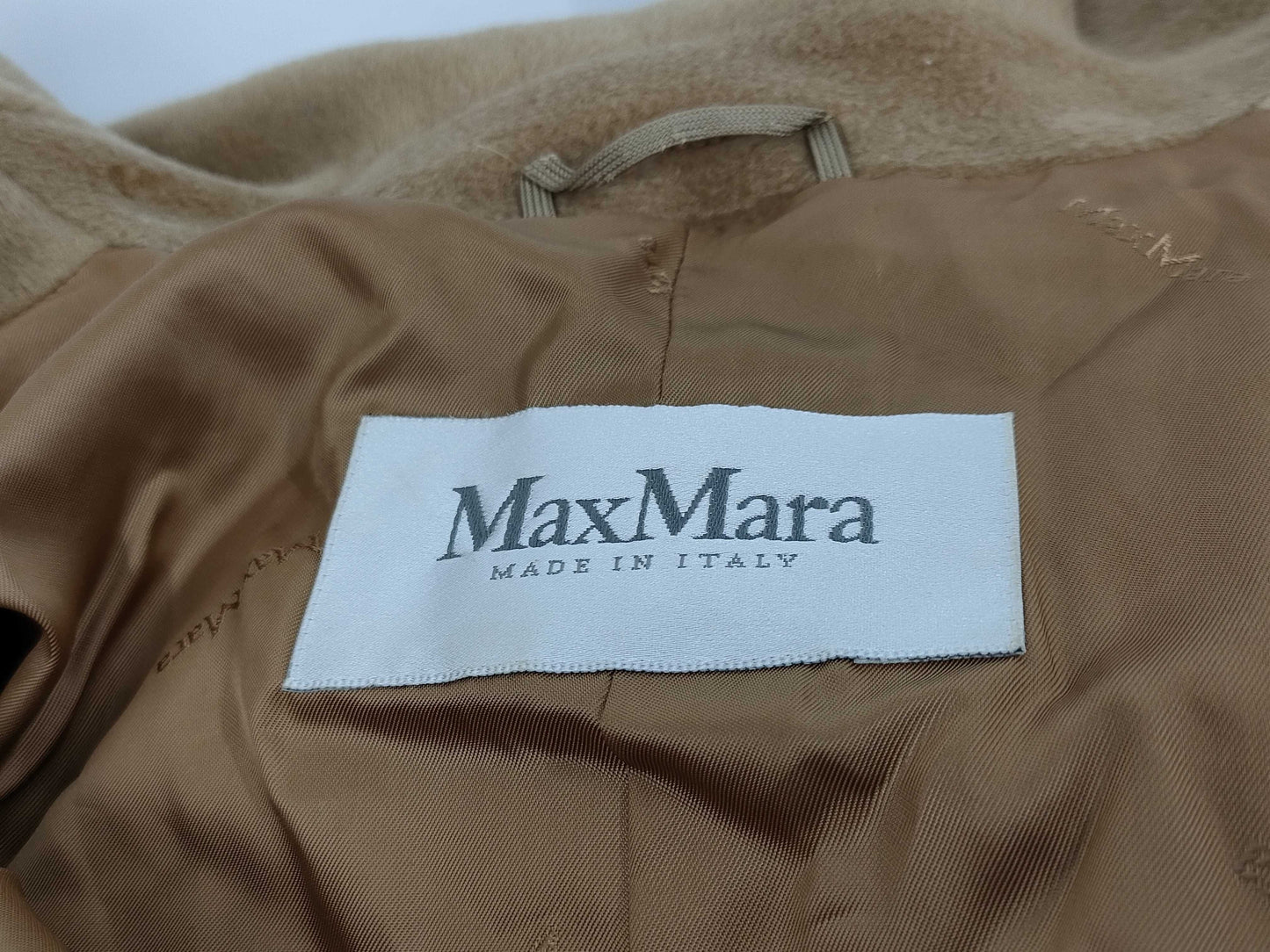 MaxMara Trench Coat with Belt, Size 36