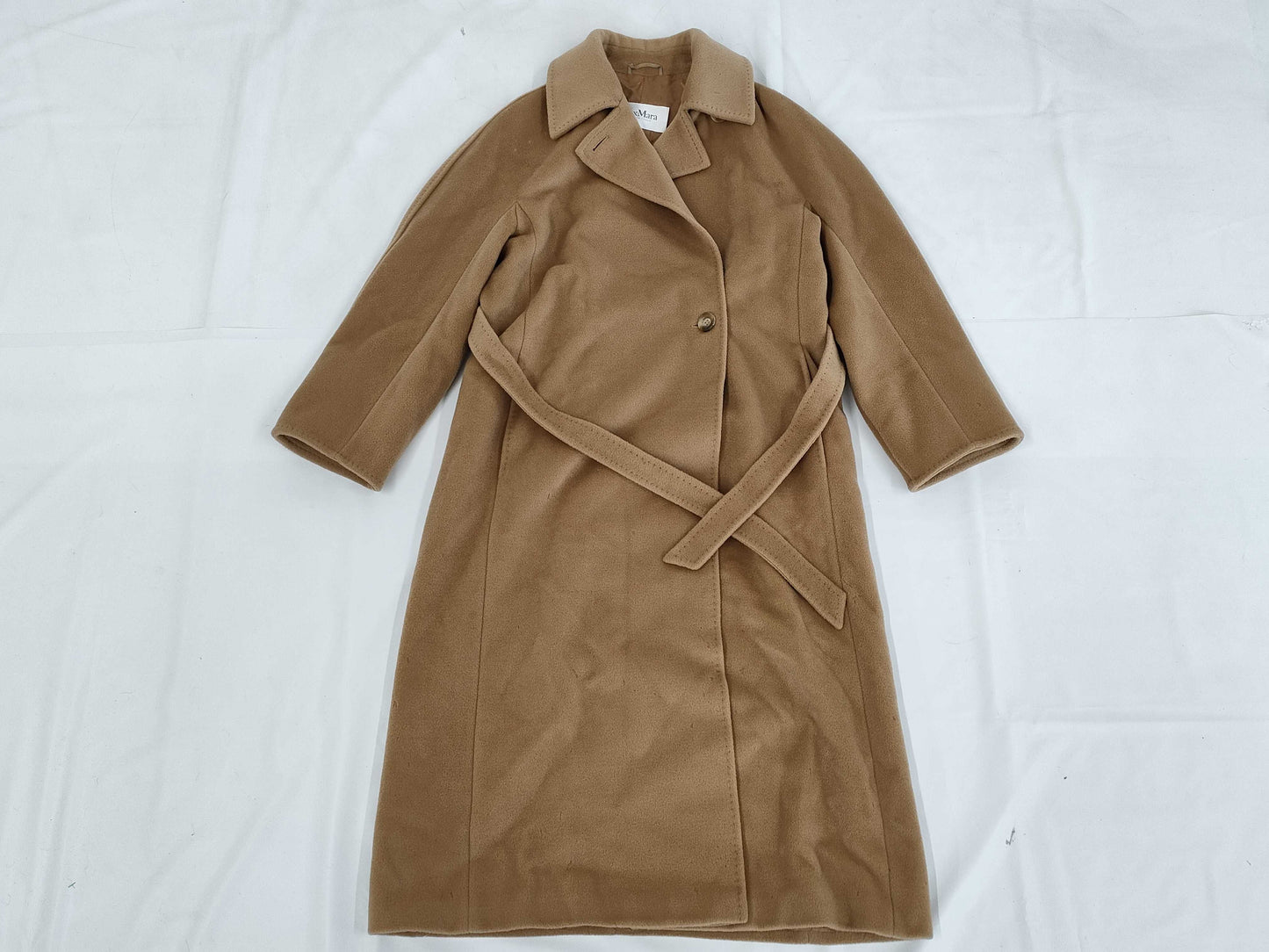 MaxMara Trench Coat with Belt, Size 36
