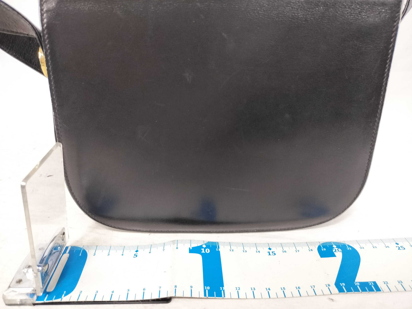 CELINE Carriage Hardware Shoulder Bag Box Calf Shoulder Bag