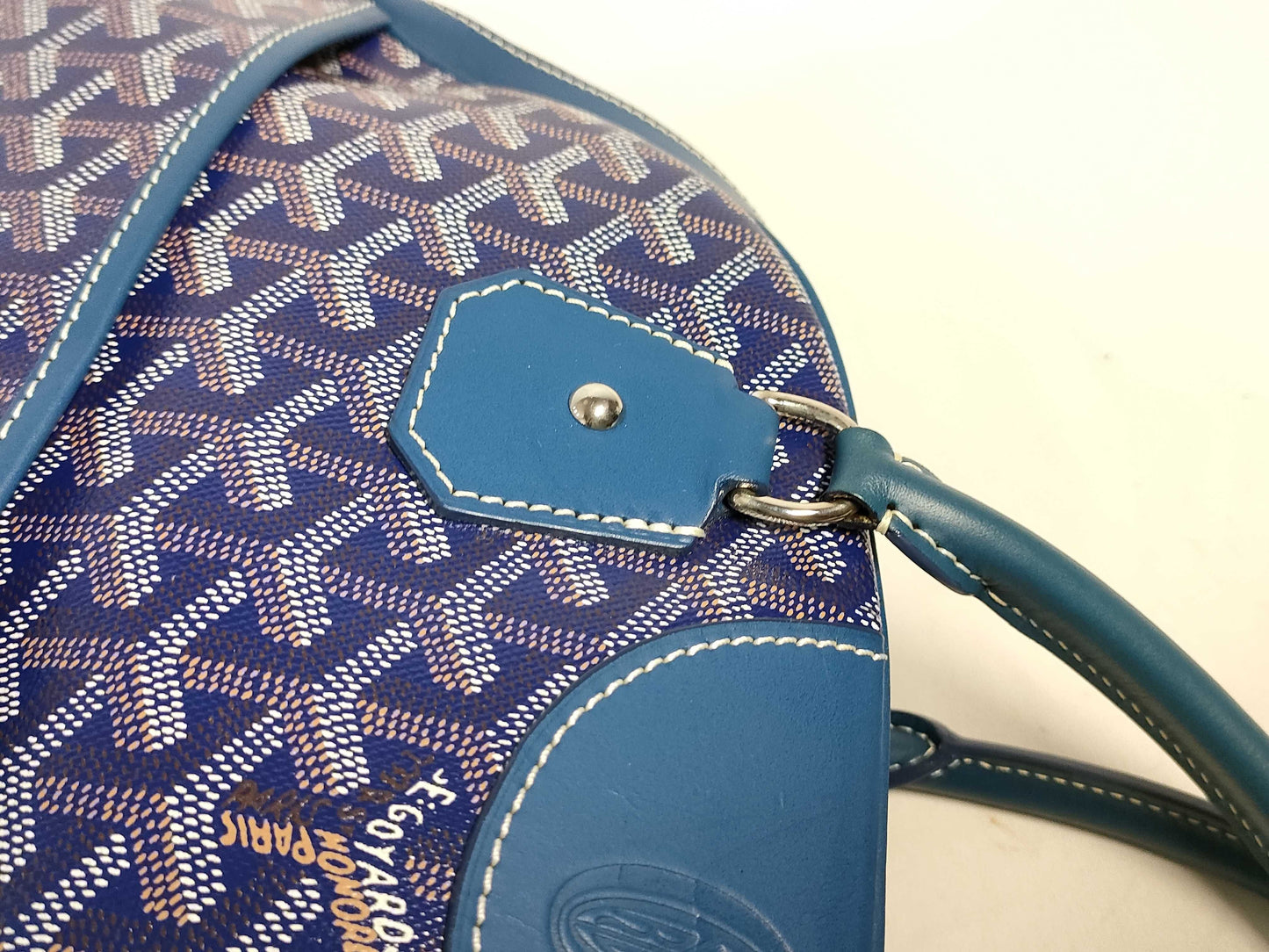 GOYARD GOYARD Goyard Saint Jeanne Herringbone Boston Bag Boston Bag