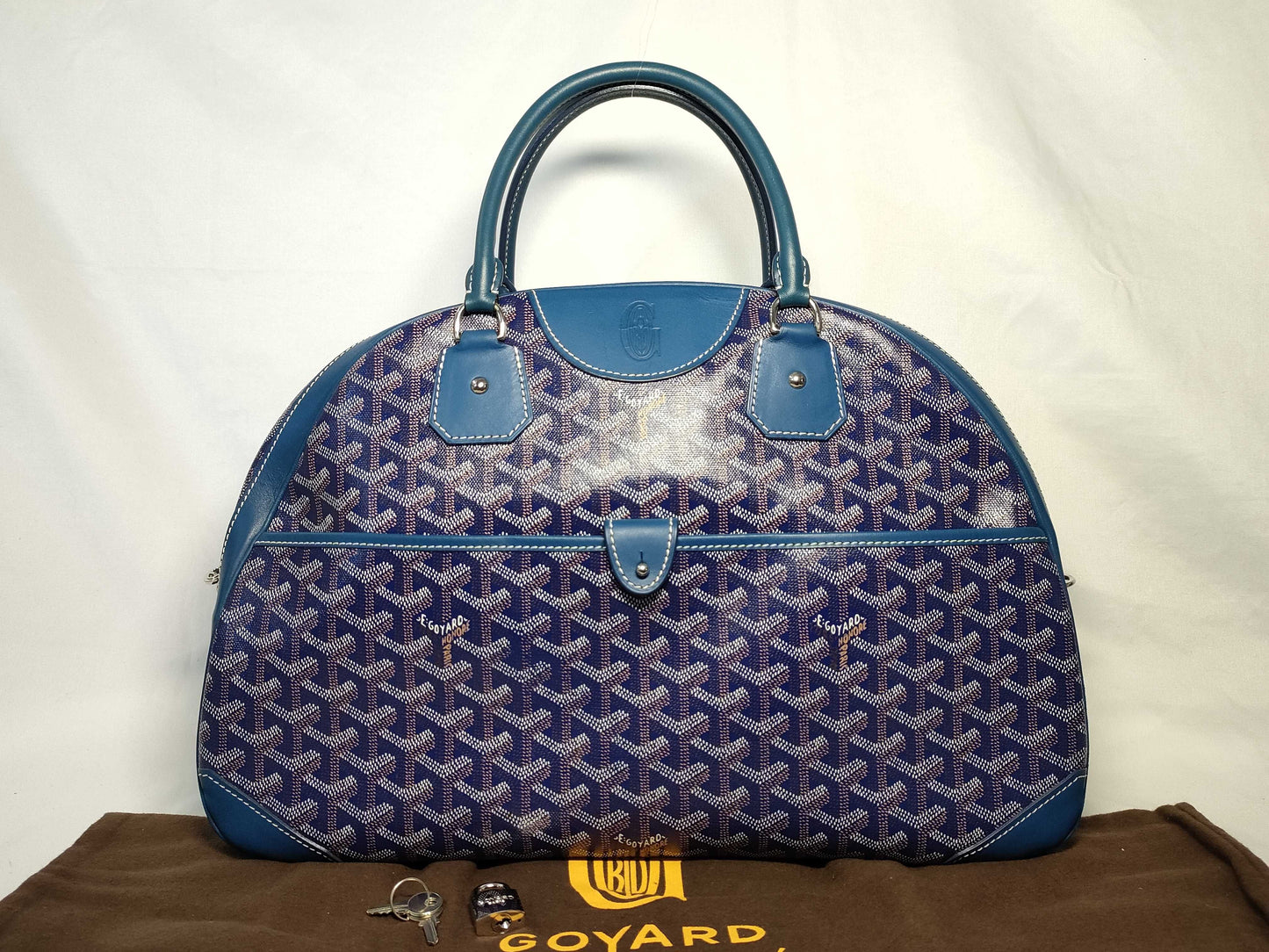 GOYARD GOYARD Goyard Saint Jeanne Herringbone Boston Bag Boston Bag