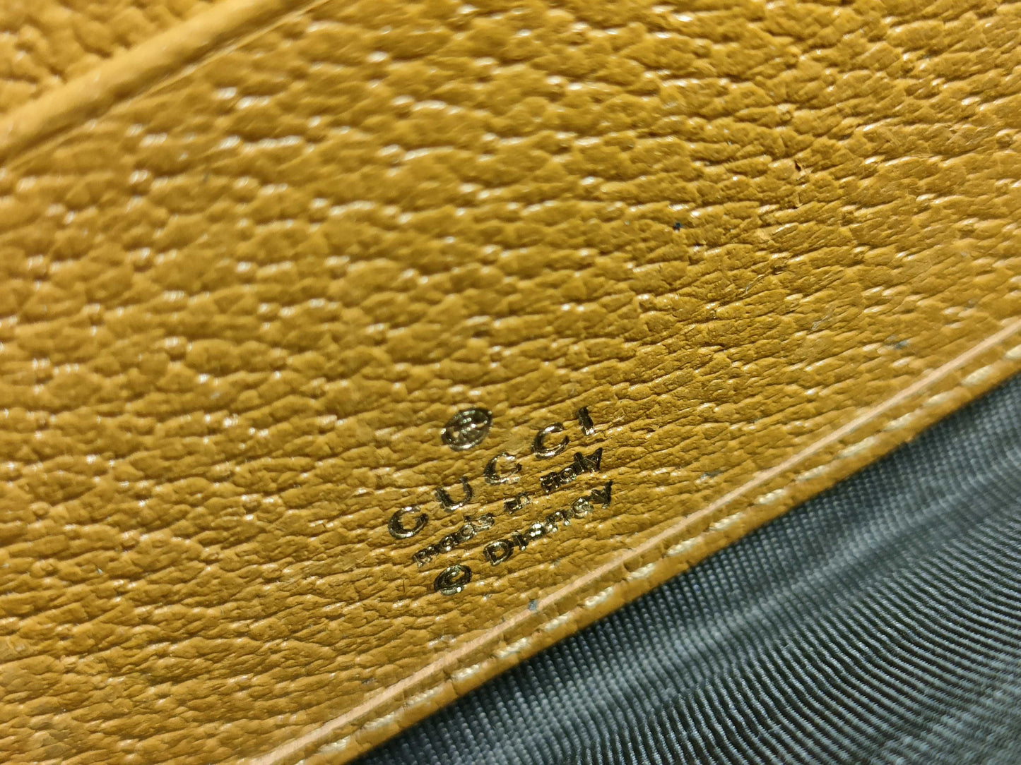 GUCCI GG Disney GG Mickey Long Wallet Brown Wallet