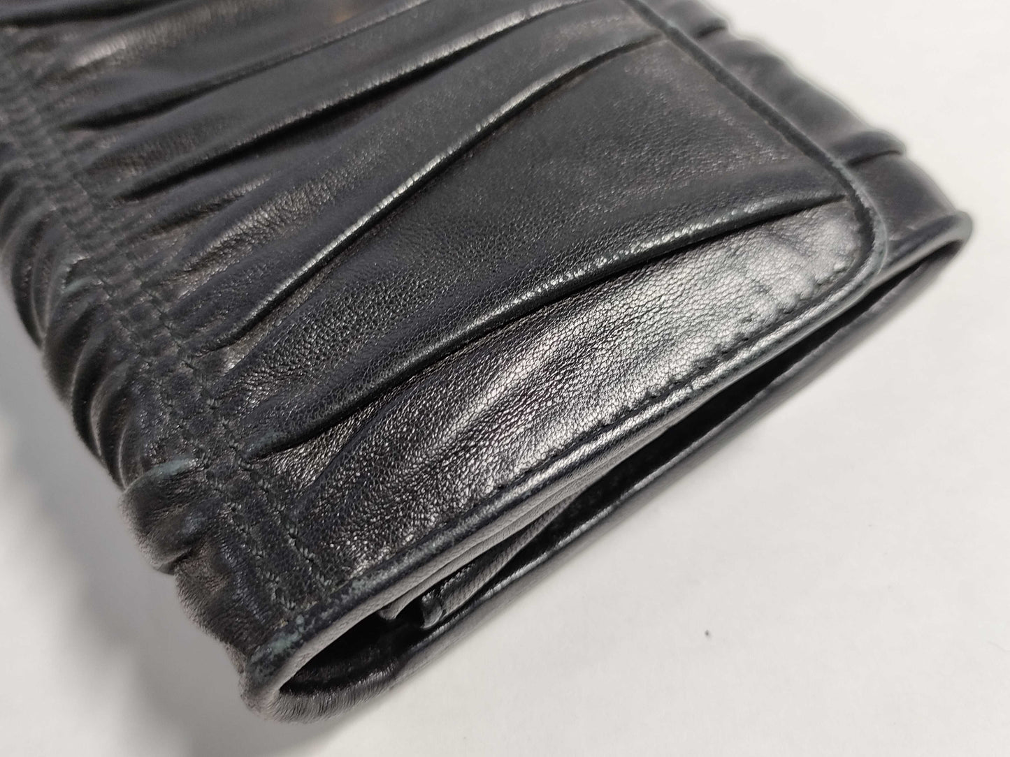 PRADA Prada Nappa Bifold Long Wallet Black Wallet