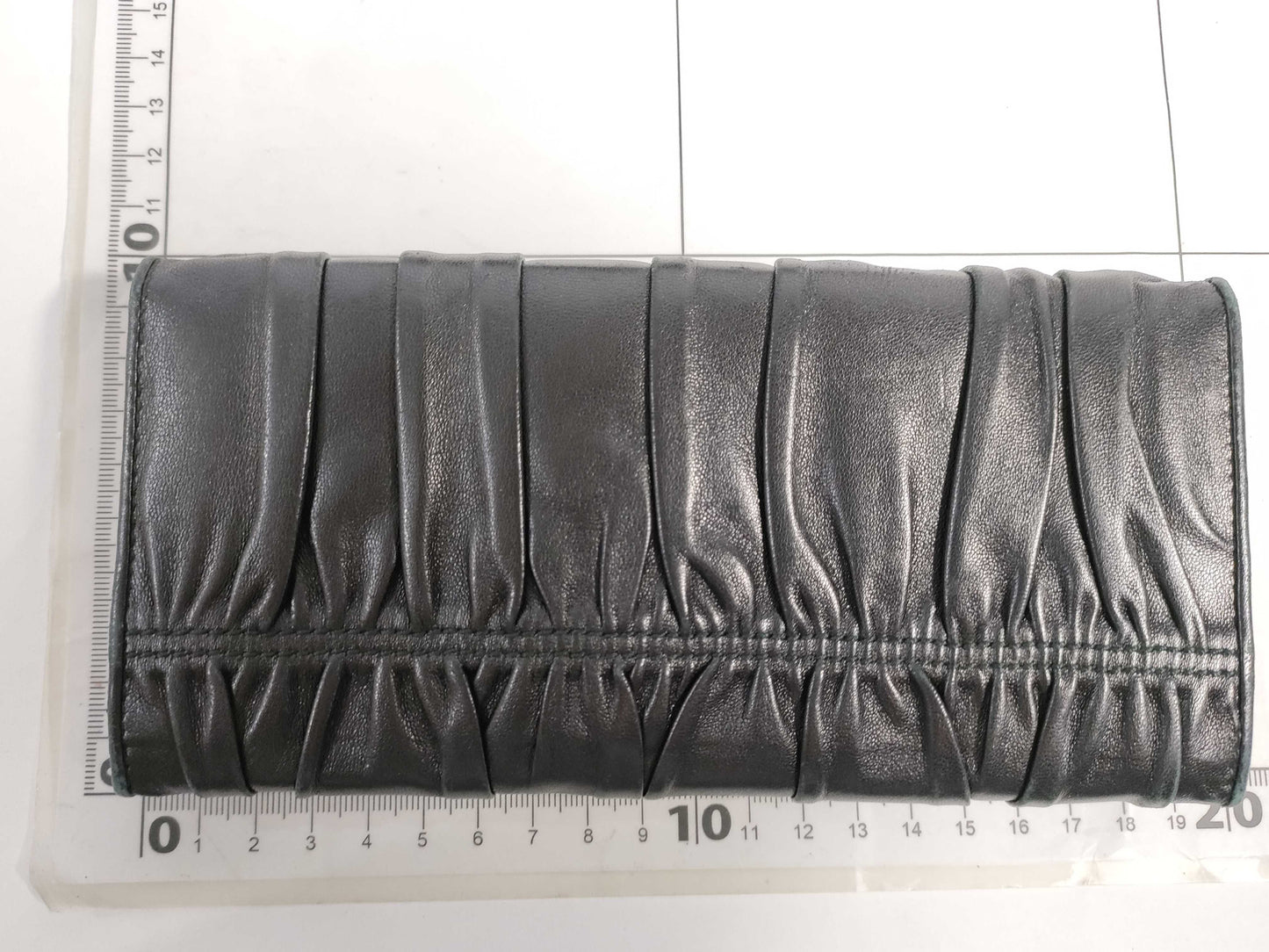 PRADA Prada Nappa Bifold Long Wallet Black Wallet