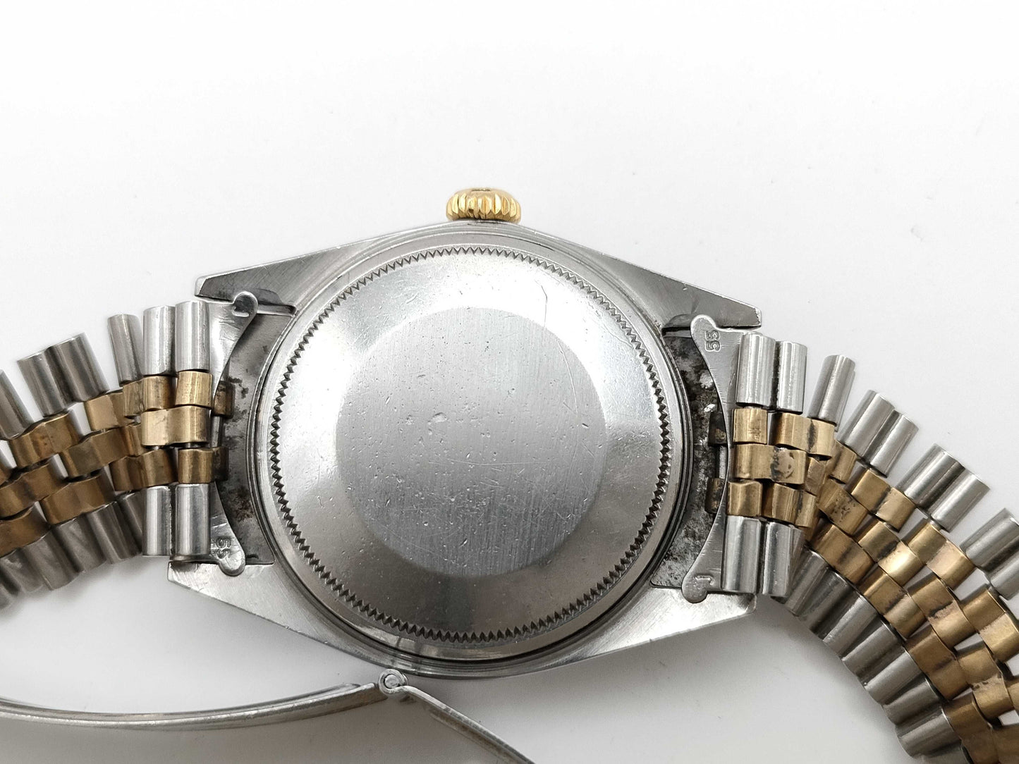 ROLEX Datejust 1601 2005622 Mosaic Dial Non-Working Boys' Watch No Internal Warranty
