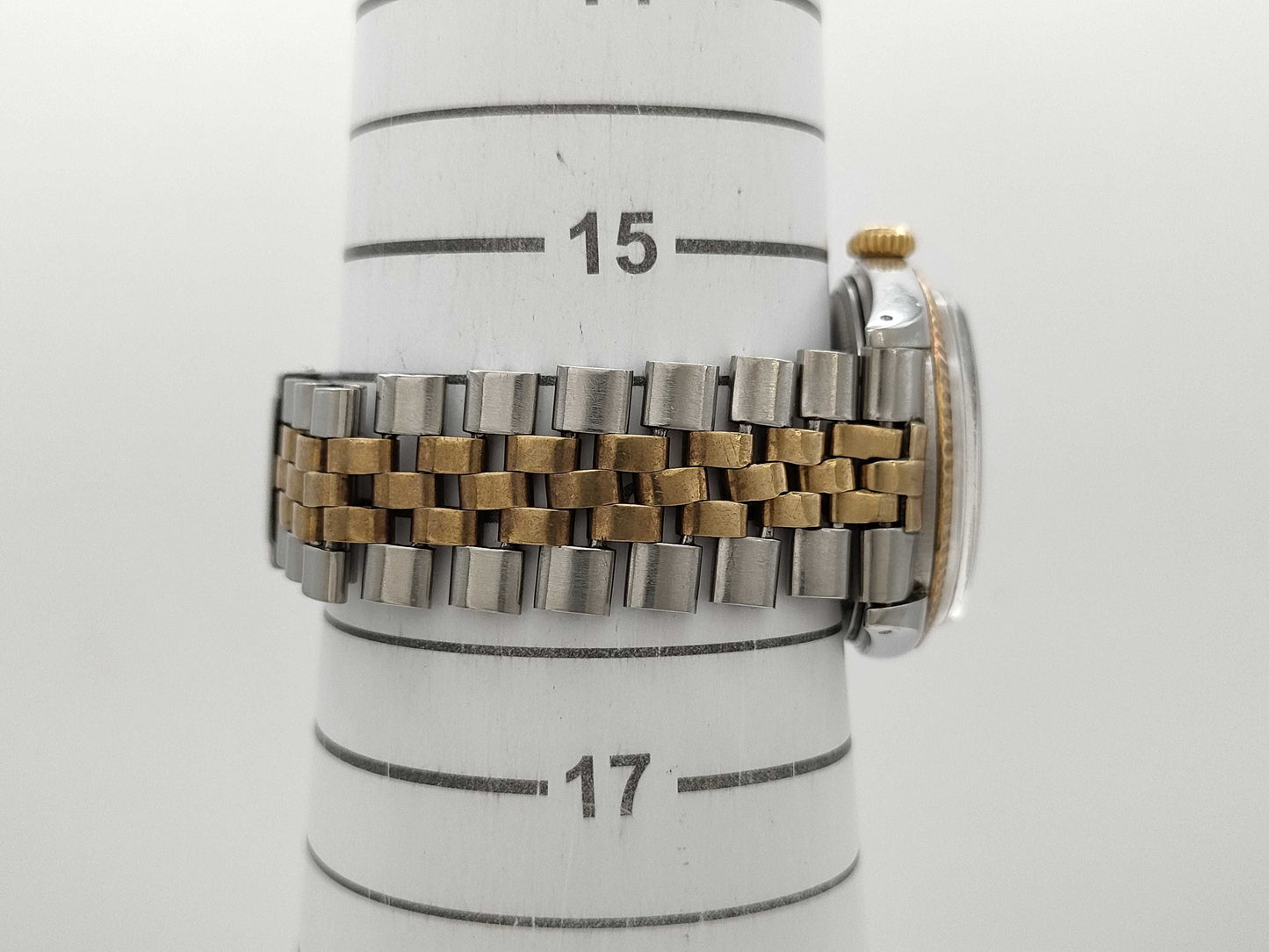 ROLEX Datejust 1601 2005622 Mosaic Dial Non-Working Boys' Watch No Internal Warranty