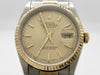 ROLEX Datejust 16233 S978779 Champagne Dial Boys' Watch