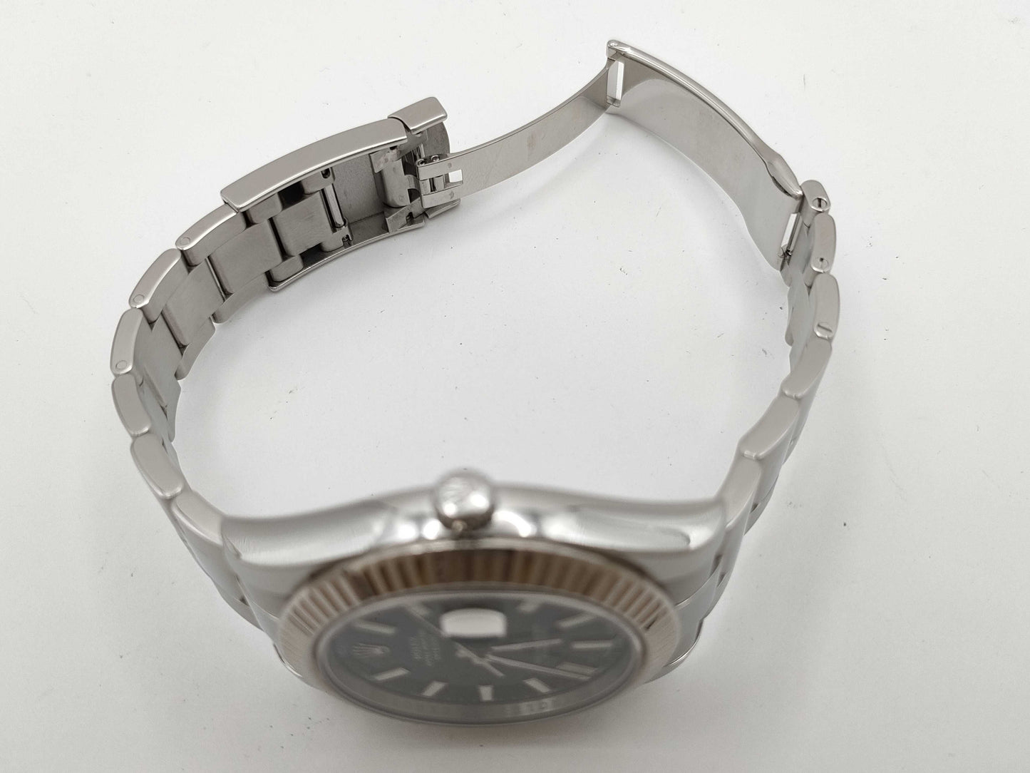 ROLEX Datejust 116334 V987645 Black Dial Men's Watch