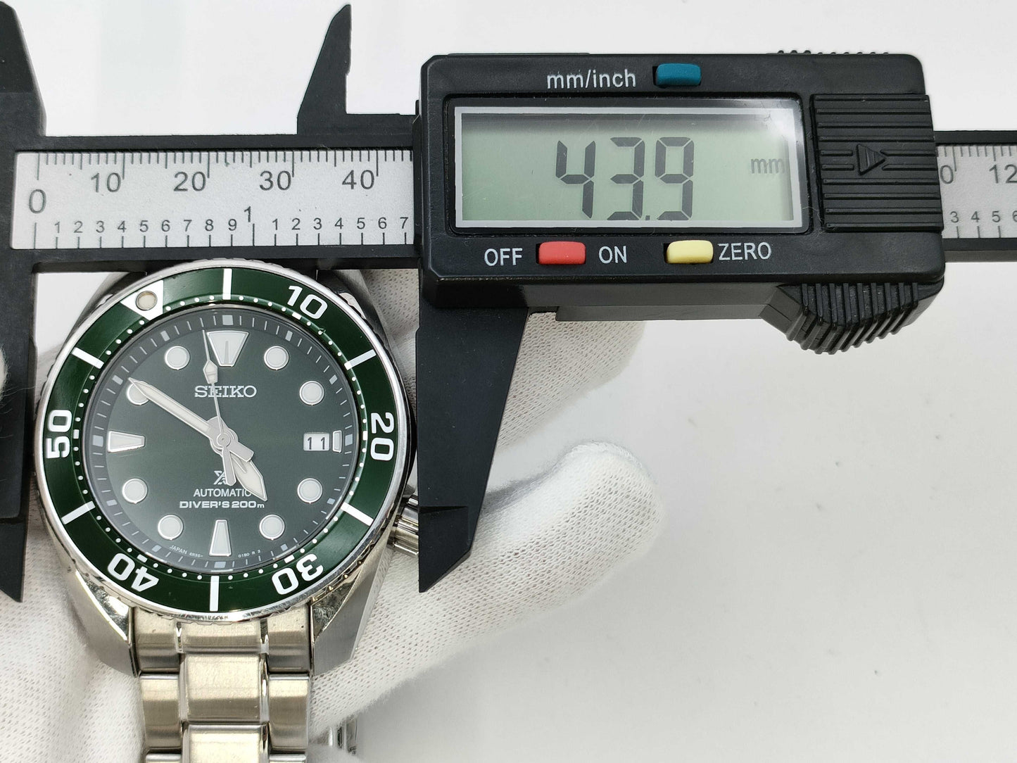 SEIKO Prospex Diver Scuba 6R35-00A0 260158 Green Dial Automatic Men's Watch