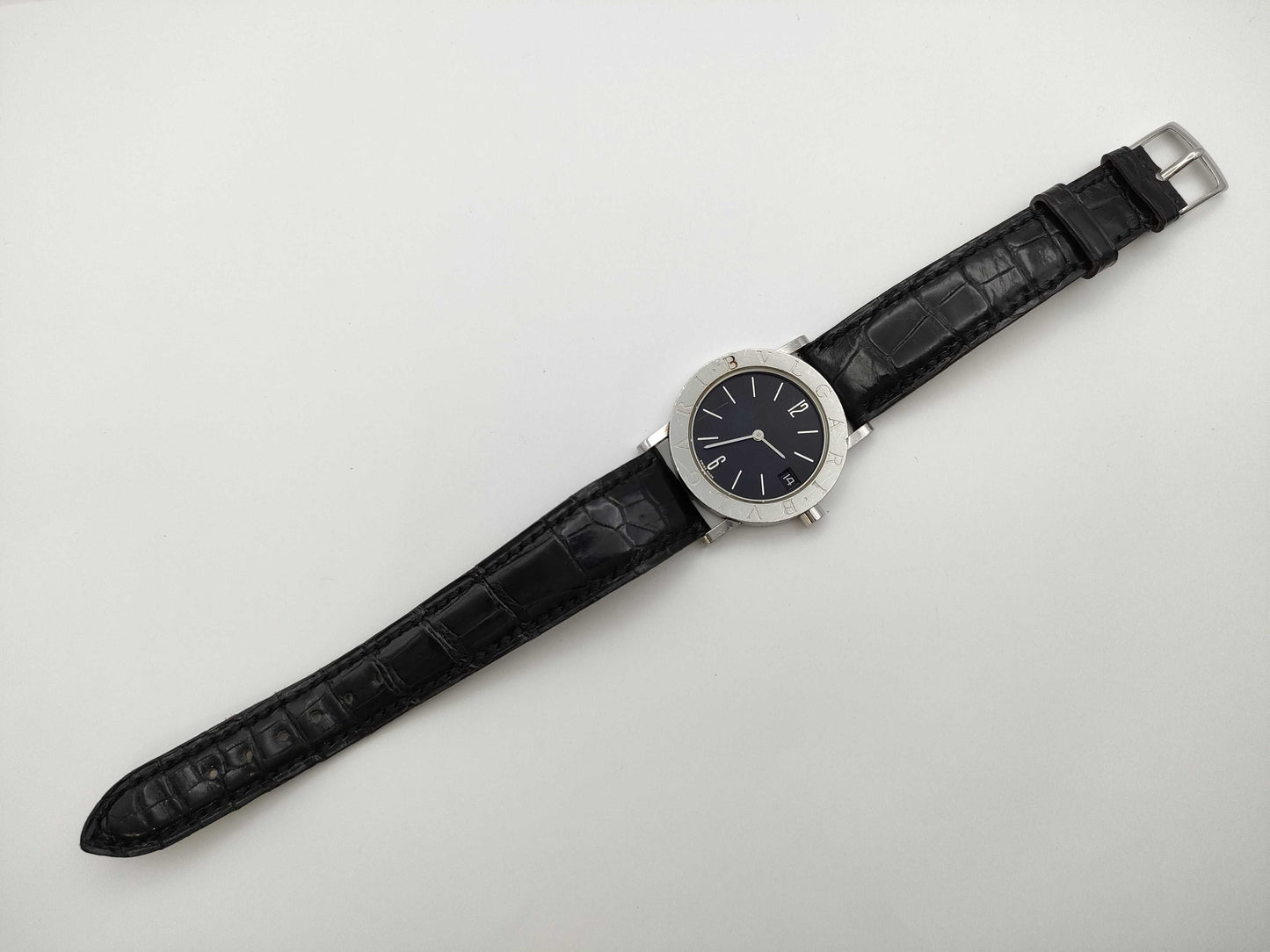 BVLGARI BB30SLD F38338 Black Dial Quartz Women's Watch