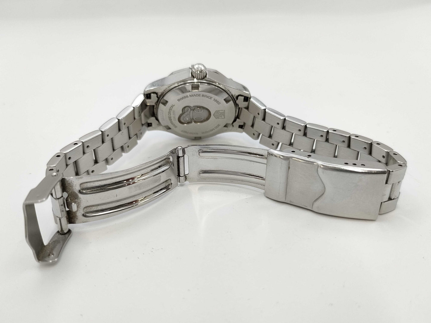 TAG Heuer Aquaracer WAF1417 FT7711 Shell Dial Quartz Women's Watch