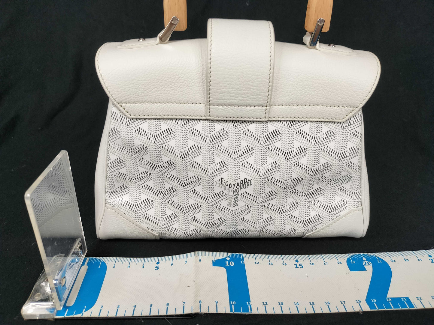 GOYARD GOYARD Saigon Mini White Handbag
