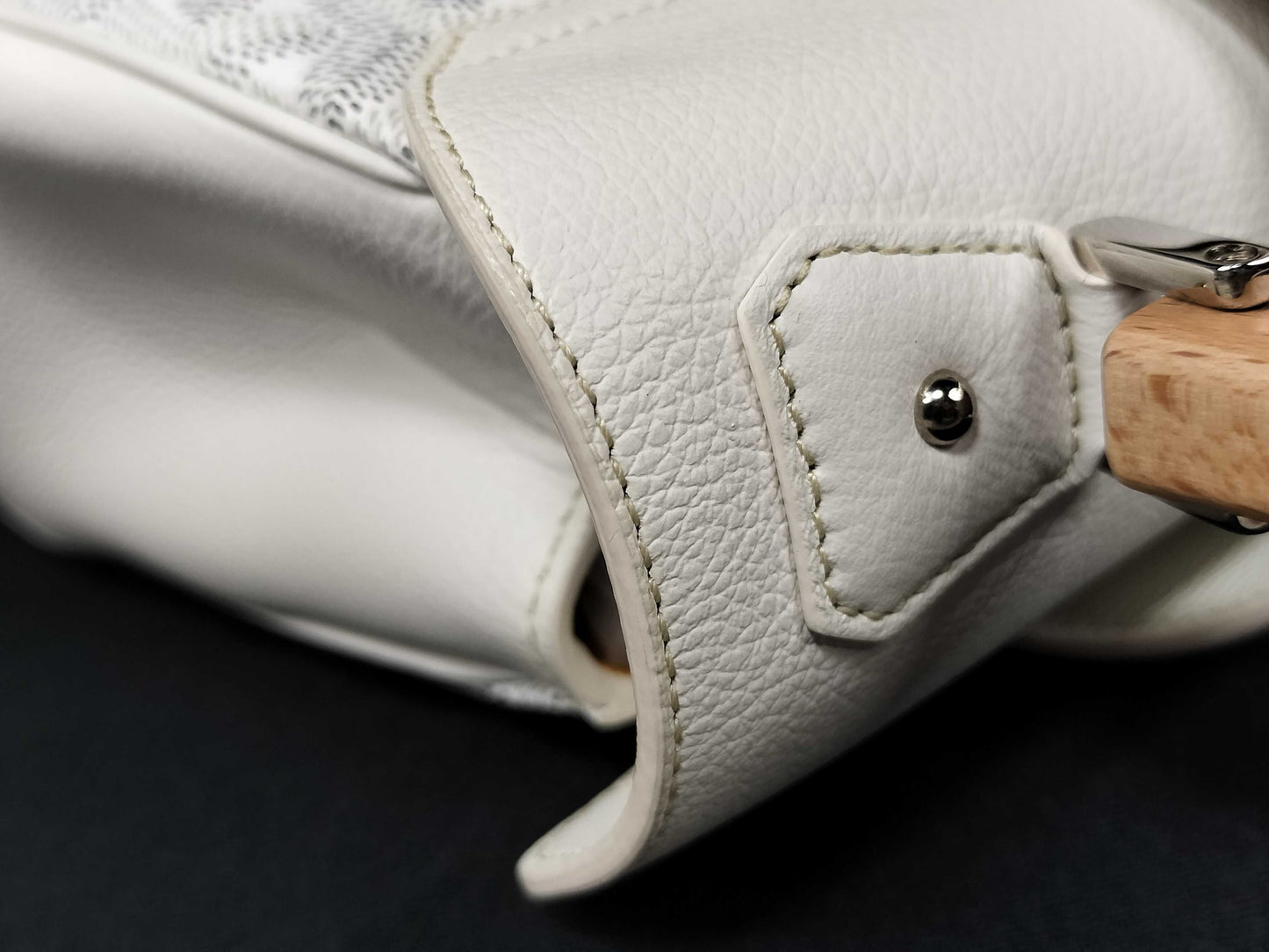 GOYARD GOYARD Saigon Mini White Handbag