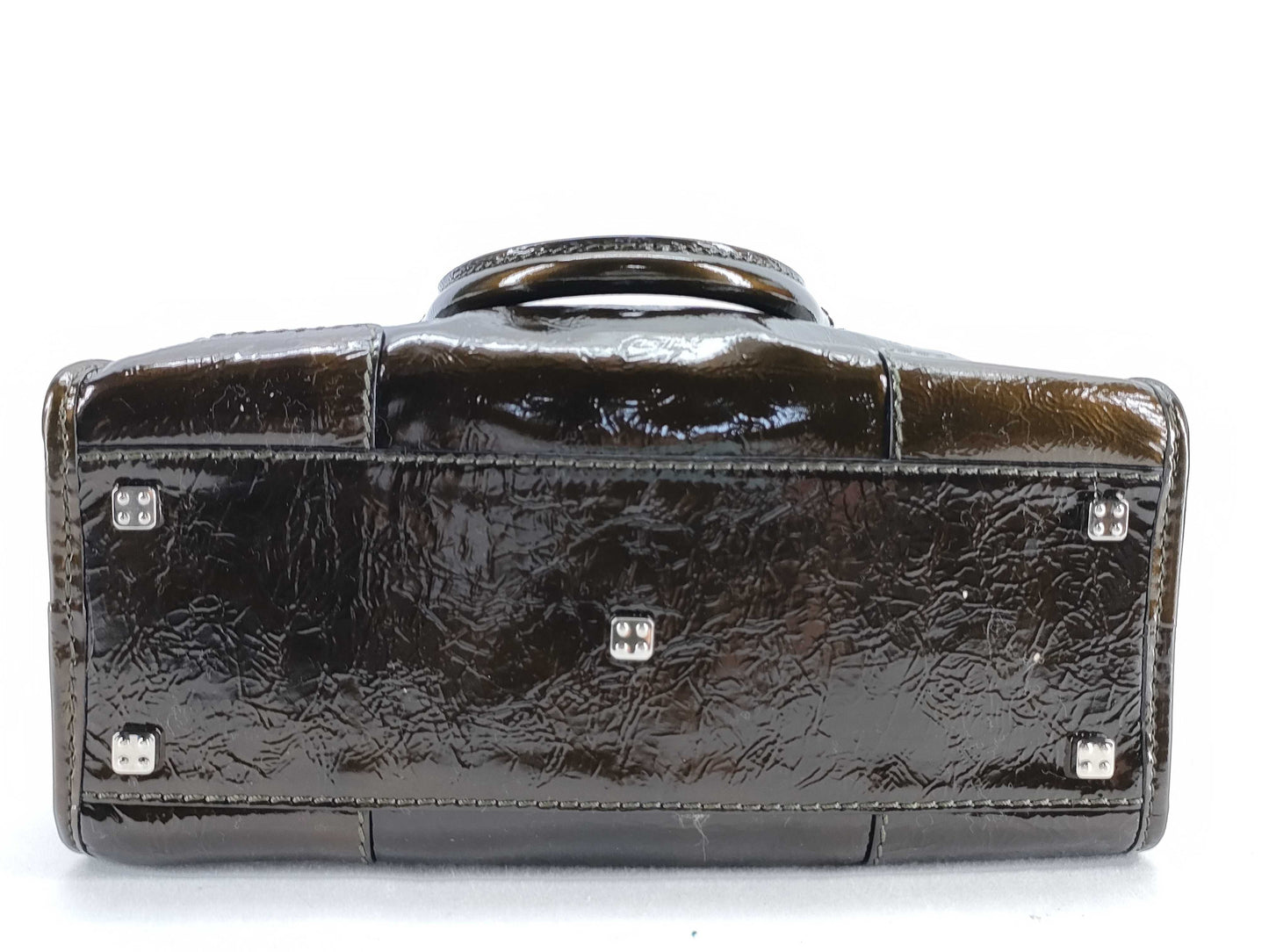 LOEWE Amazona Enamel Handbag