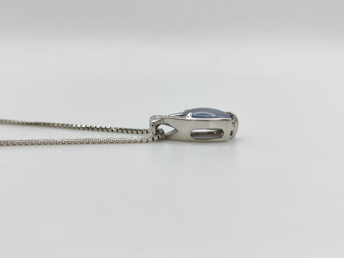 Stainless Steel 5.52ct D0.04ct PT900/PT850 12.3g Necklace