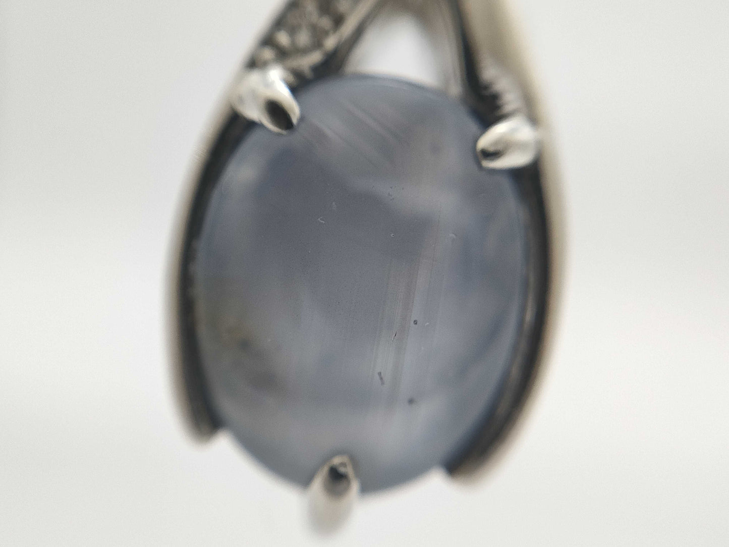Stainless Steel 5.52ct D0.04ct PT900/PT850 12.3g Necklace