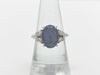 Stainless steel 5.74ct D0.30ct Pt900 6.2g ring