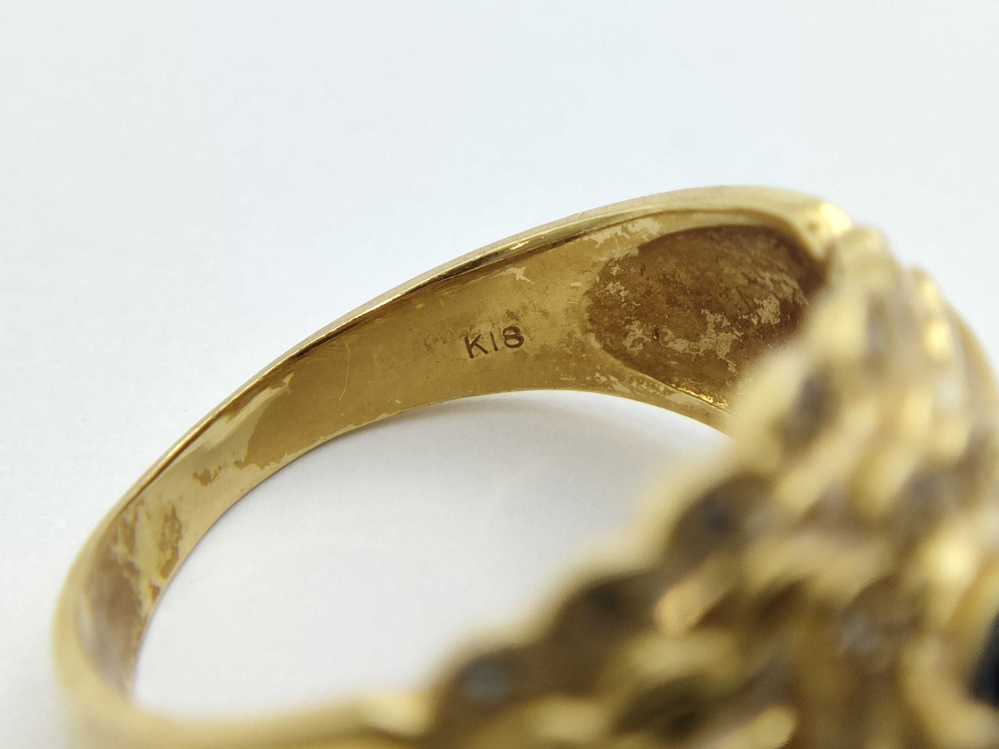 S2.00ct D0.16ct K18 6.3g Ring