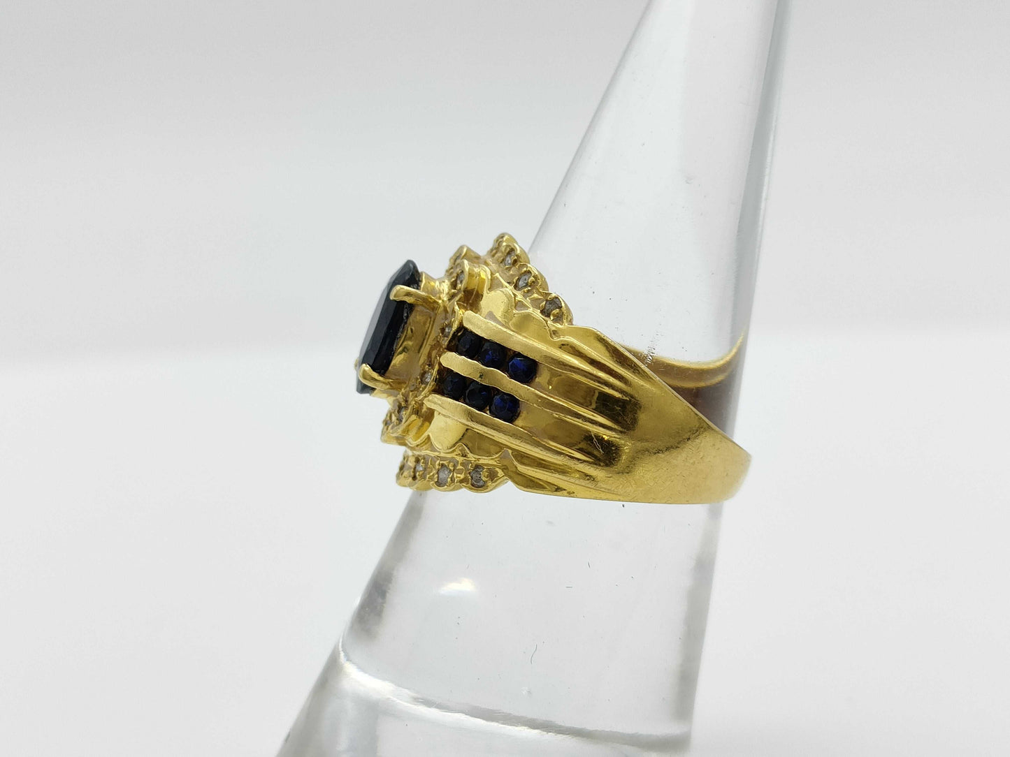 S2.00ct D0.16ct K18 6.3g Ring