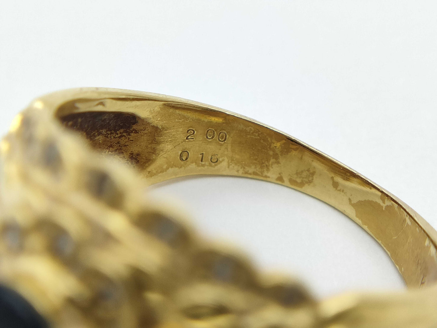 S2.00ct D0.16ct K18 6.3g Ring