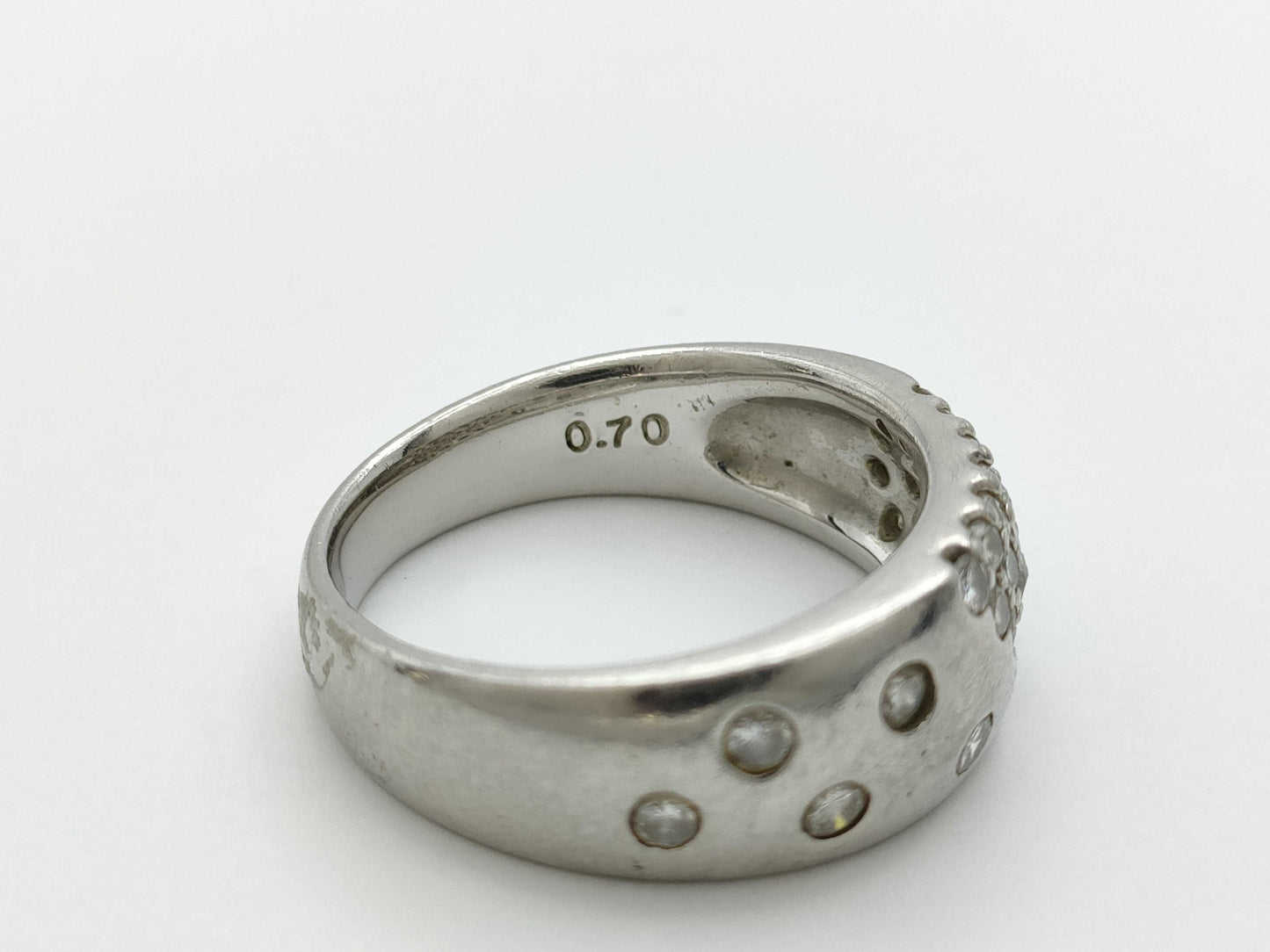 D0.70ct Pt900 9.7g Ring
