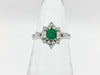 Emerald and Diamond Pm900 5.0g Ring