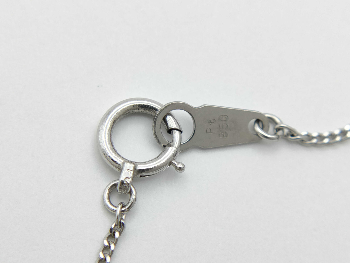 D0.46ct Pt/Pt850 3.4g Necklace