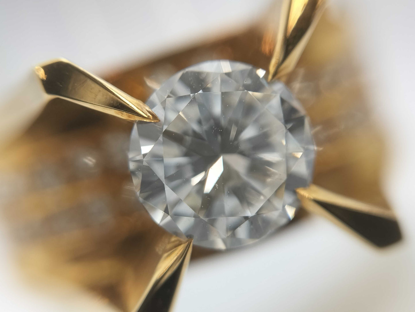 Diamond FD0.29ct K18 8.1g Ring