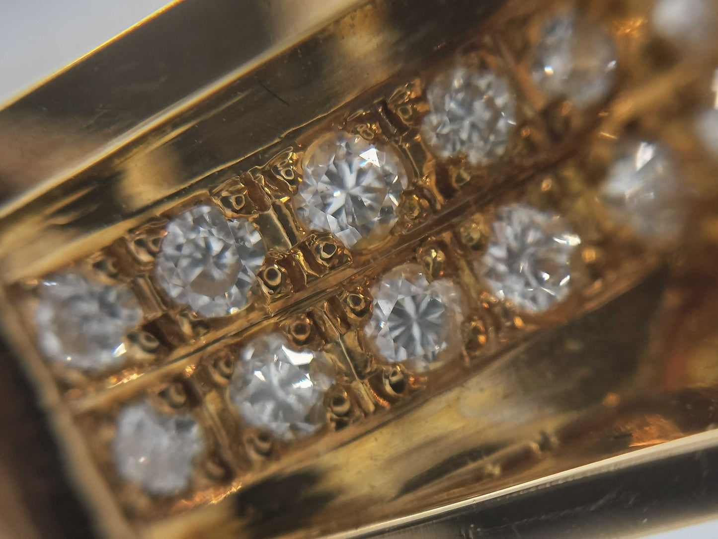 Diamond FD0.29ct K18 8.1g Ring