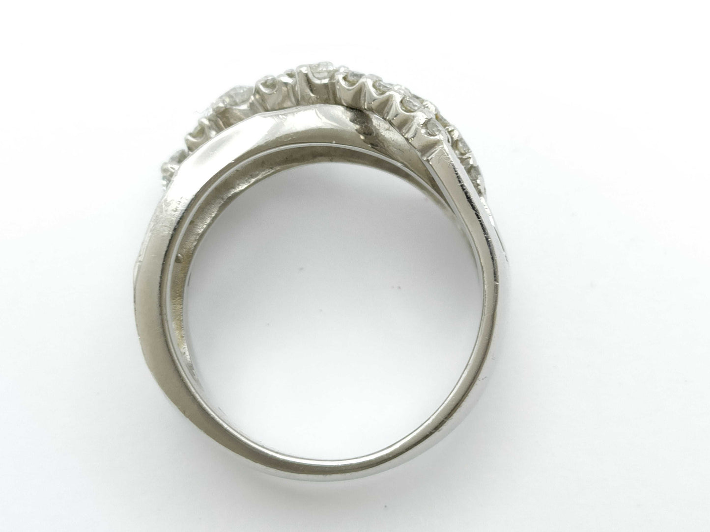 D0.70ct Pt900 12.6g Ring