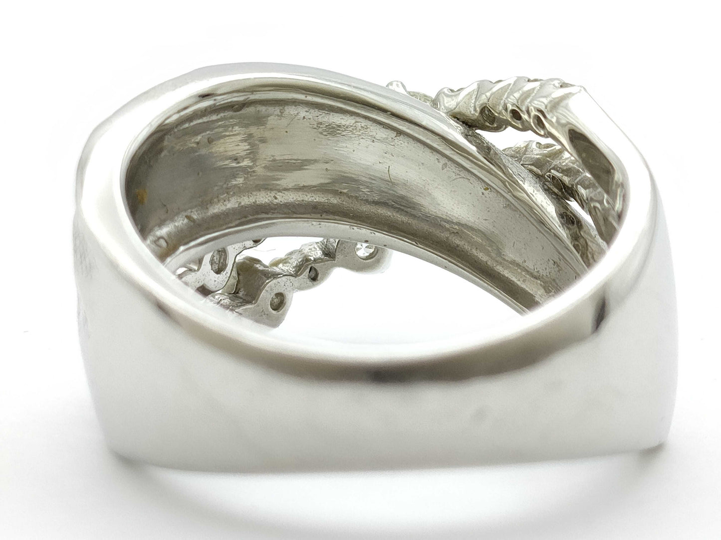 D0.70ct Pt900 12.6g Ring