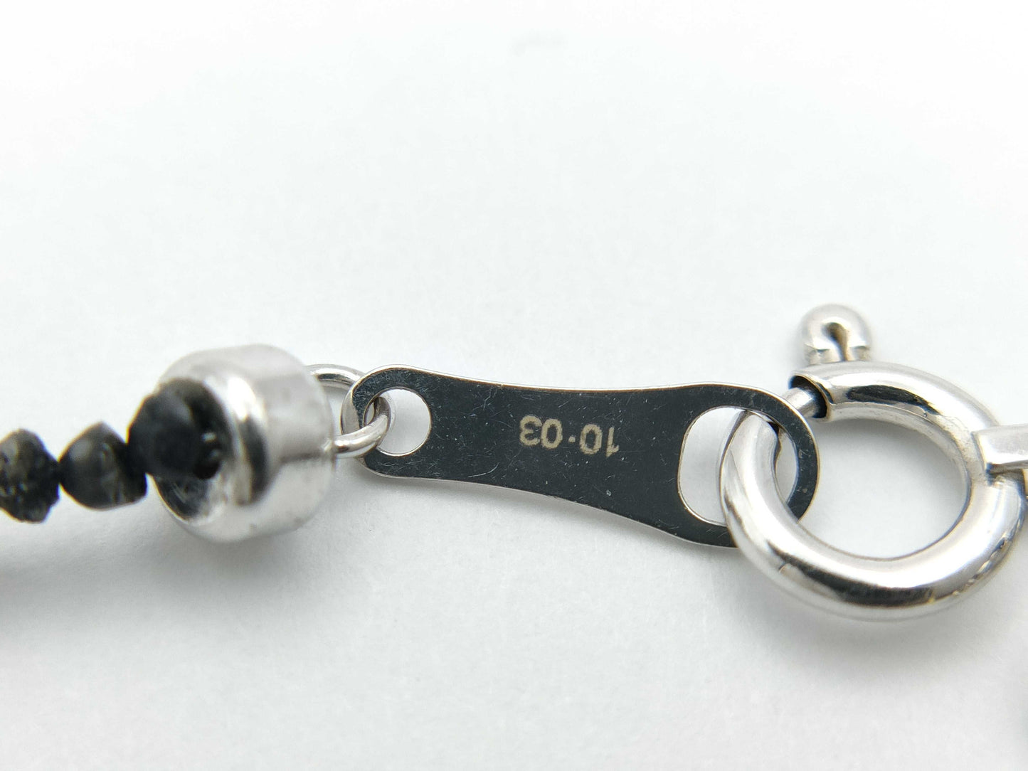 D0.77/0.09/10.03ct K18WG 4.7g Necklace