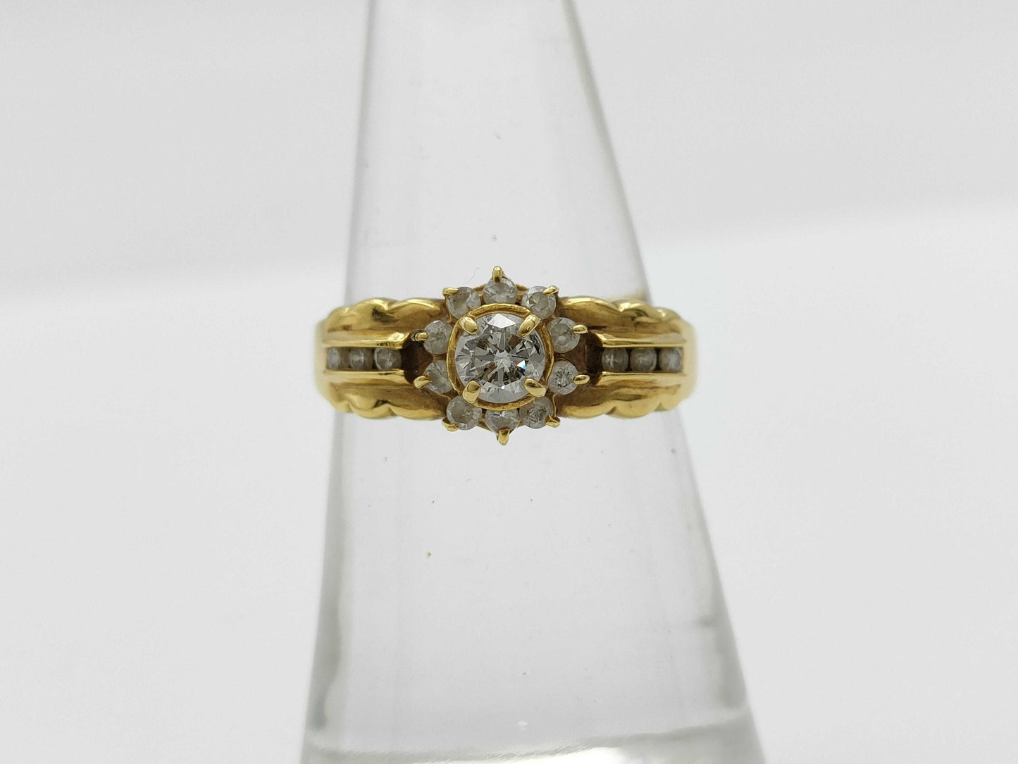 D0.40ct K18 3.5g Ring