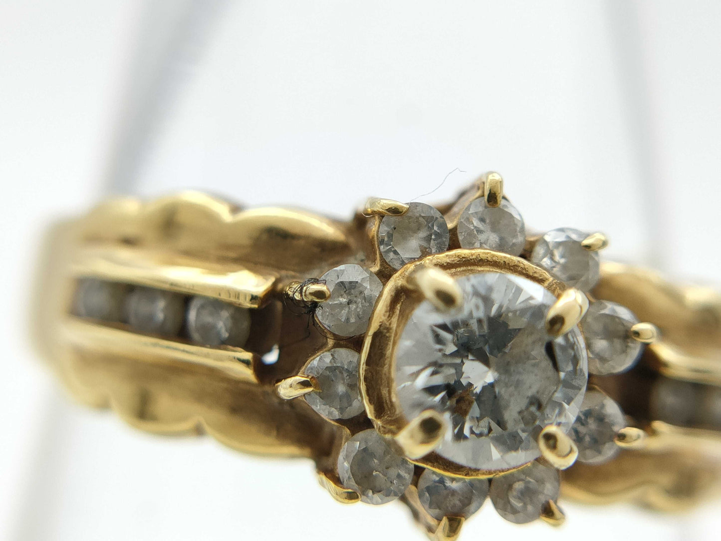 D0.40ct K18 3.5g Ring